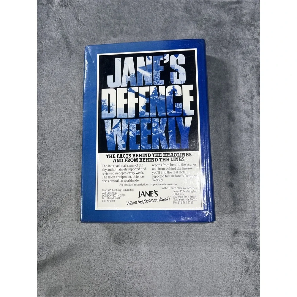 Vintage Jane's All The World's Aircraft 1984-85 Large Hardcover Aviation History